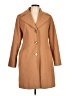 MICHAEL Michael Kors Tan Wool Coat Size L - photo 1