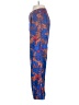 Brixton Print Blue Linen Pants Size XS - photo 5