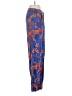 Brixton Print Blue Linen Pants Size XS - photo 4