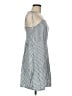 Old Navy Stripes Silver Casual Dress Size M - photo 4