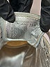 Prada Metallic Silver Platform Oxfords Size EU 39 1/2 - photo 6