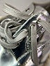 Prada Metallic Silver Platform Oxfords Size EU 39 1/2 - photo 5