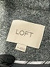 Ann Taylor LOFT 100% Cotton Tweed Gray Blazer Size 6 - photo 6