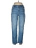 STUDIO BLUE Stripes Blue Jeans Size 31 waist - photo 1