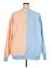 Flirtitude Color Block Blue Sweatshirt Size XXL - photo 2