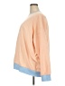 Flirtitude Color Block Blue Sweatshirt Size XXL - photo 5