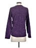 St. John's Bay 100% Polyester Purple Long Sleeve Top Size XS - photo 2