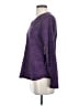 St. John's Bay 100% Polyester Purple Long Sleeve Top Size XS - photo 5