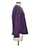 St. John's Bay 100% Polyester Purple Long Sleeve Top Size XS - photo 4