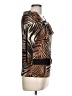 Frank Lyman Design Brown 3/4 Sleeve Top Size 10 - photo 4