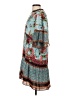 Alice + Olivia 100% Polyester Print Teal Casual Dress Size XS - photo 5