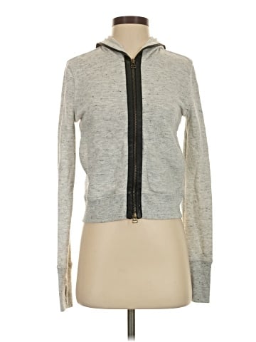 Enza Costa Zip Up Hoodie (view 1)