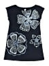 Tea 100% Cotton Graphic Blue Dress Size 3 - photo 1