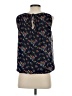 Max Studio 100% Polyester Floral Blue Sleeveless Blouse Size S - photo 2