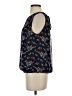 Max Studio 100% Polyester Floral Blue Sleeveless Blouse Size S - photo 5