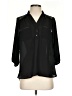 Hollywould 100% Polyester Black 3/4 Sleeve Blouse Size S - photo 1