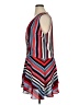 Coogi 100% Polyester Stripes Red Casual Dress Size 12 - photo 5