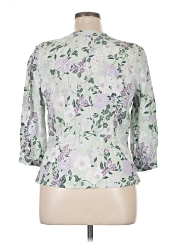 Liz Claiborne 3/4 Sleeve Blouse (view 2)