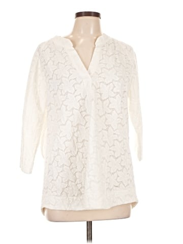 Nic + Zoe 3/4 Sleeve Blouse (view 1)