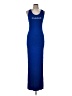 Bebe Graphic Blue Casual Dress Size M - photo 1