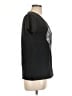 Energie 100% Polyester Black Ivory Short Sleeve Top Size L - photo 4