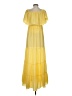 Venus 100% Polyester Yellow Casual Dress Size 2 - photo 2
