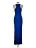 Bebe Graphic Blue Casual Dress Size M - photo 2