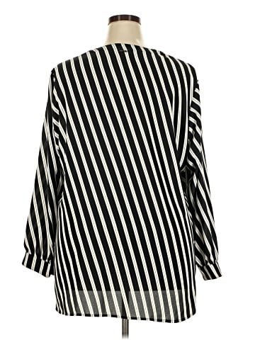 Anne Klein Long Sleeve Blouse (view 2)