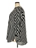 Anne Klein 100% Polyester Stripes Black Long Sleeve Blouse Size 2X - photo 5