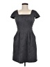 BCBGeneration Chevron-herringbone Gray Cocktail Dress Size 6 - photo 1