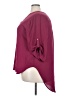 Cato 100% Polyester Burgundy 3/4 Sleeve Blouse Size 22-24W - photo 5