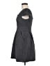 BCBGeneration Chevron-herringbone Gray Cocktail Dress Size 6 - photo 5