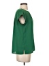 Fun2Fun Green Short Sleeve Blouse Size XS - photo 4