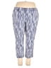 Chico's Print Blue Casual Pants Size XXL (4) - photo 1
