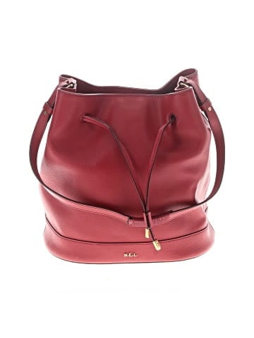 Lauren by Ralph Lauren Leather Bucket Bag (view 1)