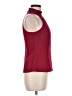 XOXO 100% Polyester Burgundy Sleeveless Blouse Size M - photo 4