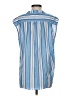 Vineyard Vines 100% Cotton Stripes Blue Sleeveless Blouse Size S - photo 2