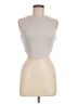 Brooklyn Karma Silver Sleeveless Top Size M - photo 1