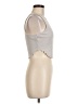 Brooklyn Karma Silver Sleeveless Top Size M - photo 4