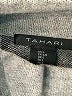 Tahari Plaid Gray Turtleneck Sweater Size L - photo 7
