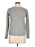 Pink Clover 100% Polyester Metallic Silver Pullover Sweater Size S - photo 1