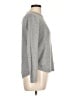 Pink Clover 100% Polyester Metallic Silver Pullover Sweater Size S - photo 4