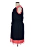 En Focus Studio 100% Polyester Color Block Blue Casual Dress Size 14W - photo 5