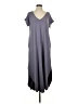 Entro Gray Purple Casual Dress Size S - photo 1