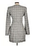 Zara 100% Polyester Houndstooth Gray Casual Dress Size L - photo 2