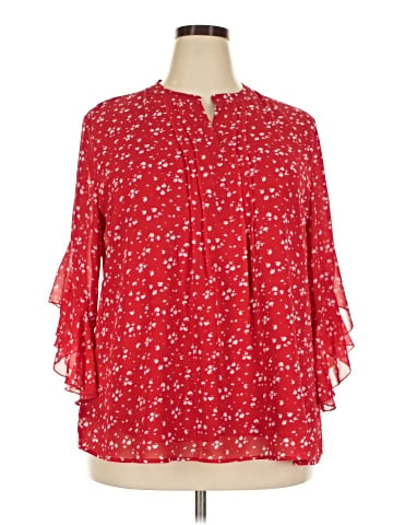 Timeson 3/4 Sleeve Blouse (view 1)