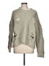 Pol 100% Polyester Green Pullover Sweater Size L - photo 1