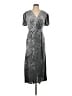Xhilaration Silver Kimono Size L - photo 1