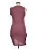 Leith Solid Burgundy Casual Dress Size 1X - photo 2