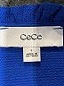 CeCe Blue 3/4 Sleeve Blouse Size L - photo 7
